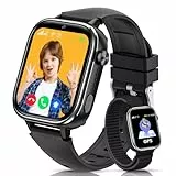 SWGOTA 4G Montre Connectée Enfant, Étanche IP68 Smartwatch Téléphone Enfant avec GPS, Appel Vidéo