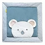 Doudou et Compagnie - Tapis d'Eveil Bébé - Yoca Le Koala - Bleu - 100 x 100 cm - Pour Bébé 0-6 Mois - Tapis Rembourré Confortable Adapté au Parc - Idée Cadeau De Naissance - Tapidou - DC3684