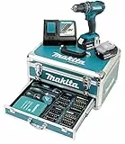 Perceuse à percussion 18V LXT (2x3,0 Ah) avec accessoires - MAKITA DHP482RFX9