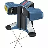 Bosch Professional Gtl 3 Livella Laser Per Piastrelle, 4 X Pile Aa, Custodia Protettiva, Nero