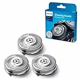 Philips Têtes de rasage SH50/50, compatibles avec les rasoirs Series 5000 et 6000, performances optimales, auto-affûtage, 3 lames, modèle SH50/50, remplacent les modèles HQ9/50, HQ56/50 et RQ11/50