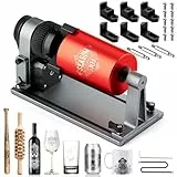 Woxcker ARot8 Rouleau rotatif multifonction 4 en 1 Mandrin rotatif réglable pour gravure d'objets cylindriques, gobelets, batte de baseball, compatible uniquement avec graveur Woxcker