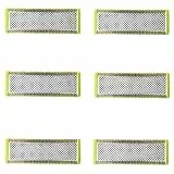 One Blade Rasoir Lame Compatible Avec Philips Oneblade De Remplacement Pro Lames Hommes 6 Pièces