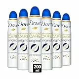DOVE - Déodorant Femme Original Advanced Care - Spray Anti-transpirant - prend soin des aisselles au quotidien - 72h de protection (lot de 6x200ml)​