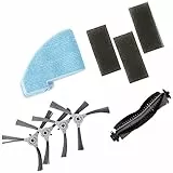 Venga! Kit de Pièces Détachées pour Robot Aspirateur VG RVC 3001, 4 Brosses Latérales, 1 Brosse Rouleau, 3 Serpillères, 3 Kits Filtres, SP VG RVC 3001 KIT