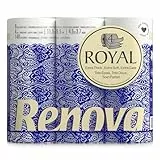 Renova Royal Papier hygiénique 4 plis blanc, 9 rouleaux CONFORT 200045194