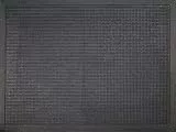 ID Mat M51_L Picots Light Tapis Paillasson Caoutchouc Noir 80 x 60 x 1,6 cm