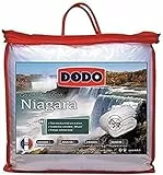 DODO | Couette Tempérée Anti-acariens 140x200 | pour lit 1 Personne | Couette Niagara | Douce et Confortable| Fabriqué en France | Lavable en Machine à 40°c