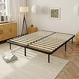 Stanew Sommier 140x190cm - Hauteur de 29 cm - Sommier à Lattes pour Adulte - 2x14 Lattes -9 Pieds Inclus - Lit Lit 140 x 190 avec Sommier