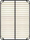 IZTOSS Sommier 140x190cm Sommiers à Lattes pour Adulte(140x190-0 Pied)