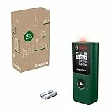 Bosch Télémètre laser EasyDistance 20 (mesure facile et précise jusqu'à 20 m, format de poche, commande à un bouton, dans une boîte en carton e-commerce)