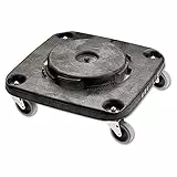 Rubbermaid Commercial Products FG353000BLA Chariot Carré Noir