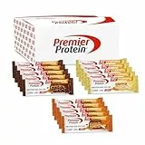 Premier Protein Bar Deluxe 40% Multiflavourbox 15x50g - Haute teneur en protéines + Hydrates de carbone réduits + Sans huile de palme