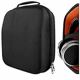 Geekria éétui Rigide pour Casque HiFiMAN HE400i, HE400S, Audeze EL-8 LCD-3 LCD-4 LCD-X LCD-4z LCD-MX4, Grado GS1000i and More, Coque de Protection de Voyage