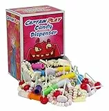 CAPTAIN PLAY Retro Box Candy Dispenser, 600g Confiseries Assorties avec Bonbon Rétro et Classique, 50 pieces dans un emballage individuel