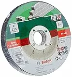Bosch Accessories 2609256334 Assortiment de disques à tronçonner à moyeu déporté pour Matériaux Diamètre 115 mm Diamètre d'alésage 22,23 Epaisseur 2,5 mm 5 disques