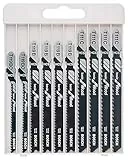 Bosch Professional 10pcs. Kit Lames Scie Sauteuse (pour Bois, Emmanchement T, Accessoires Scies Sauteuses)