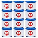 KGC Lot de12 S1 Filtre pour Spa, 10.6cm x 4.5cm x 7cm,S1 Filtre Cartouche Piscine Filtrantes,Cartouche S1 Filtrante-Compatible avec Intex 29001E Spa,Cartouche Filtre Spa pour Intex S1 Reutilisable