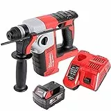 Milwaukee M18BH Marteau perforateur SDS compact 18 V avec 1 batterie 5,0 Ah et chargeur