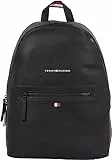 Tommy Hilfiger Sac À Dos Homme Essential PU Backpack Bagage À Main, Noir (Black), Taille Unique