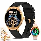 Montre Connectée Femme avec Appel Bluetooth, 1.39' inch Touchscreen Montre Intelligente avec 113 Modes Sport Fréquence Cardiaque Moniteur de Sommeil Etanche IP68 Montre pour Android iPhone