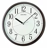 Seiko Horloges murales en Plastique Marron 305 mm