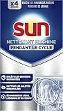 SUN - Nettoyant Lave-Vaisselle Classique - 3 Doses - nettoie en profondeur - aide à prolonger la durée de vie de votre machine