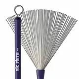Vic Firth PVF HB Balais + Rod en Acier Heritage