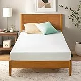 Zinus Matelas Mémoire de Forme 90x190 cm, Mousse à Mémoire de Forme avec Gel Rafraîchissant, Anti-acariens, Certifié CertiPUR, Fermeté Moyenne, Confortable Lit Simple, Garantie 10 Ans
