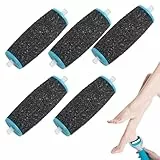 5 Pièces Rouleaux de Remplacement pour Pedicure Pied Electrique, Scholl Velvet Smooth, Recharge de Tête, Soins des Pieds Sains