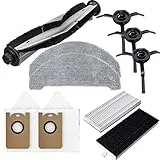 GYing Kit d'accessoires de rechange pour aspirateur robot Laresar L6 Pro, 3 brosses latérales + 4 filtres HEPA + 1 brosse principale + 2 chiffons + 2 sacs à poussière
