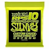 Ernie Ball Regular Slinky RPS Cordes filées en nickel pour guitare électrique, calibre 10-46