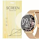 Compatible pour [6 Pièce Protector] Doux Protection Films de protection d'écran Compatible pour HASAKEI Montre Connectée Femme 1.39' S53 (6 Pièce)