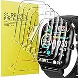 Blueshaweu Lot de 6 films protecteurs d'écran transparents en TPU pour montre connectée Aptkdoe P66D/Ddidbi P66D 4,7 cm