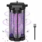CONOPU Lampe Anti Moustique 4000V, Tueur de Moustiques Intérieur, Piège à Lampe UV 18W, Attrape électrique OZM21W12