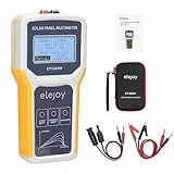 Vislone Multimètre de panneau photovoltaïque 1600 W Testeur MPPT pour panneau solaire Dispositif de test de tension en circuit ouvert Tension maximale du point de puissance Mètre de test