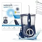 Waterpik - Hydropulseur Ultra Professional, Jet Dentaire avec 7 Embouts et 10 Niveaux de Pression, Élimine la Plaque, Bleu (WP-663EU)