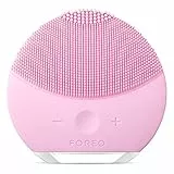 FOREO LUNA mini 2 Brosse nettoyante visage, Accessoires de voyage, Massage faciale électrique, Soins ultra-hygiéniques tous types de peau, Nettoyage facile, Brosse électrique silicone