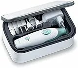 SANITAS SMA 36 Kit Professionnel de Manucure Pédicure avec 7 Embouts