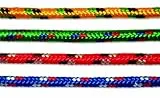 Chapuis - Corde Polypropylène / Polyester Tressée - Matière Synthétique - Diamètre 9 mm - Longueur 7,5 m - pour les Loisirs et le Jardinage - Coloris Assortis