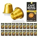 Café en Capsules Aluminium - Café Royal Pro | 20 x 10 soit 200 Dosettes - Saveur Espresso - Compatibles avec les Machines à café Nespresso®* Alu à usage Domestique