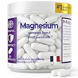 Magnesium 5® 1950 mg - 5 Formes pour une Absorption Maximale - L-Thréonate, Bisglycinate, Malate, Taurate & Citrate - Pour Énergie, Soutien Nerveux et Musculaire - Recharge Bien-Être 30 Jours