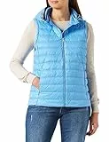 Tommy Hilfiger Veste Sans Manches Femme Doudoune Sans Manches, Bleu (Hydrangea Blue), L
