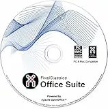 Office Suite 2025 sur CD compatible avec Microsoft Office 2024, 365, 2021, 2019, 2016, 2013, 2010, 2007 Word Excel PowerPoint Propulsé par Apache OpenOffice pour Windows 11, 10, 8.1, 8, 7, PC et Mac