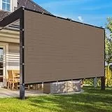 Filet Ombrage Exterieur,Filet Protection Solaire 85% UV,Toile Ombrage Respirant avec Bordure,avec œillets,Voile D'ombrage pour Ventpour La Couverture VéGéTale,Sable,Jardin,Pergola,Terrasse,Pet House.