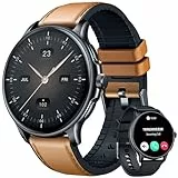 Montre Connectée Homme Sport Smartwatch: Repondre Appel 1.43'' AMOLED Tactile Étanche Écran Bracelet Connectee avec Moniteur de Sommeil Fréquence Cardiaque Podometre Fitness Tracker pour Android iOS