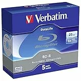 Verbatim 43836 Pack de disques Blu-Ray pour Lecture/écriture (BD) / BD-RE Vierges