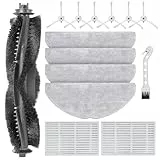 Heykewi Kit d'Accessoires pour Vyzzle D10 / Laresar L10 / ILIFE V20 / Lydsto R1D Edge/Roidmi Eve Rook S Robot aspirateur (14 Rechange Accessoires)