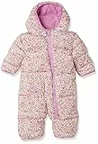 Amazon Essentials Combinaison d’Hiver, Imperméable Mixte Bébé, Ivoire Fleuri Délicat, 0-3 Mois