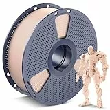SUNLU PLA Filament pour Imprimante 3D, Filament PLA 1.75mm, Précision Dimensionnelle +/-0.02mm, Bobine de 1KG (Beige)